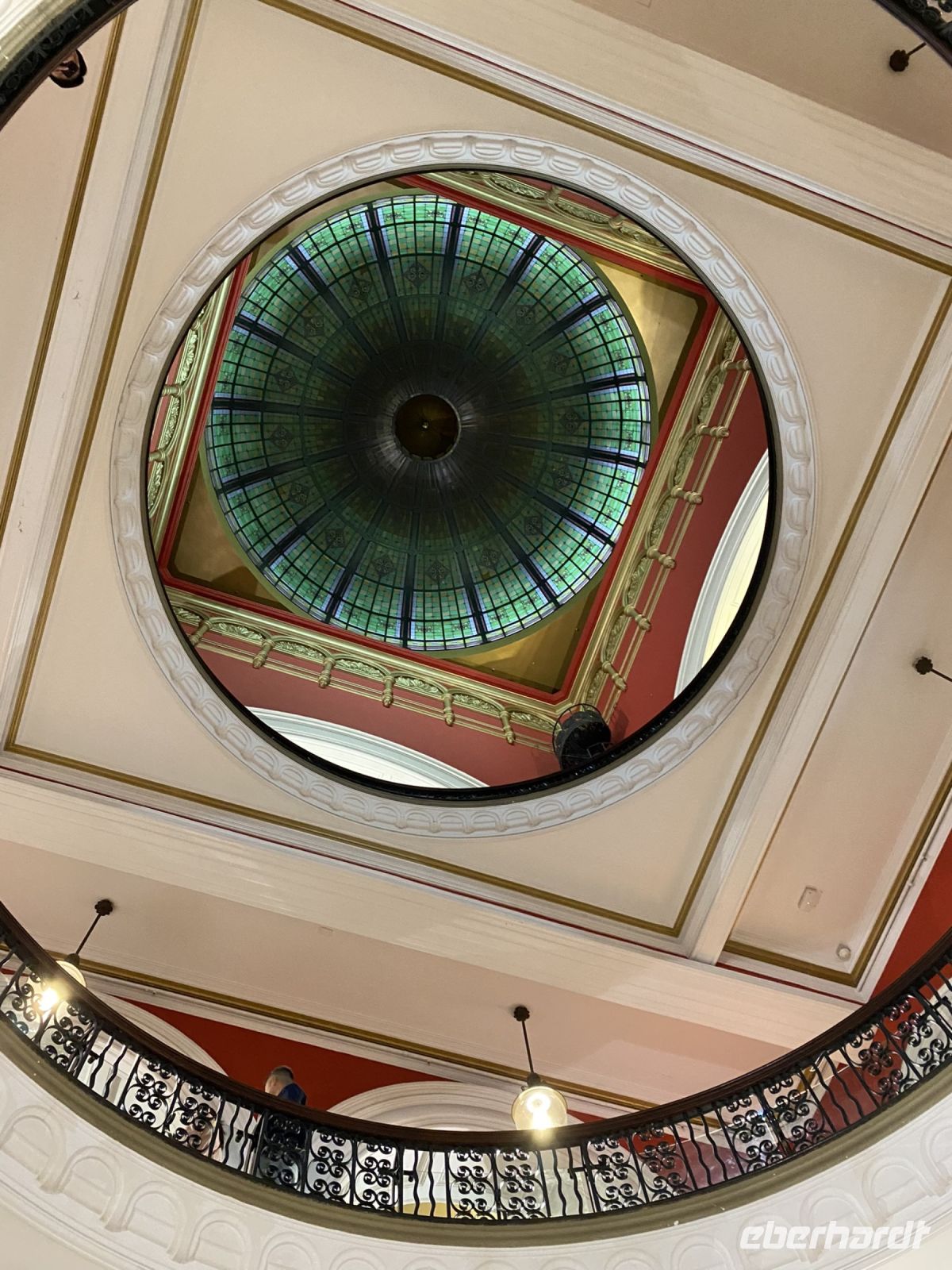 Blick in die Kuppel vom Queen Victoria Building
