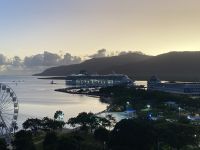 Blick auf den Hafen in Cairns