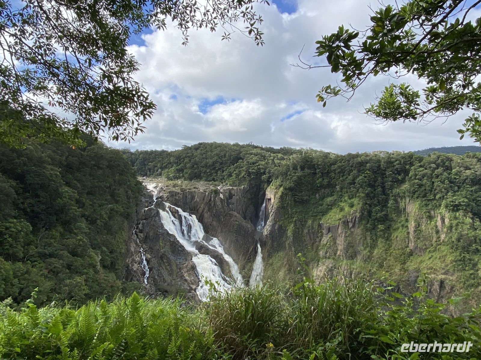 Barron Falls vom Zug aus