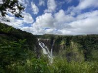 Barron Falls von der Aussichtsplattform aus