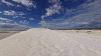 Rundreise Australien - Stopp bei den White Sands-Dünen