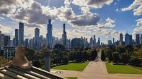 Rundreise Australien - Blick vom Shrine of Remembrance in Melbourne