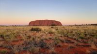 Rundreise Australien - Sonnenuntergang am Uluru im Outback