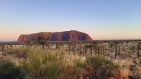 Rundreise Australien - Sonnenaufgang am Uluru im Outback