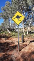 Rundreise Australien - DAS SCHILD für Kängurus