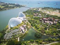 Blick von Plattform Marina Bay Sands