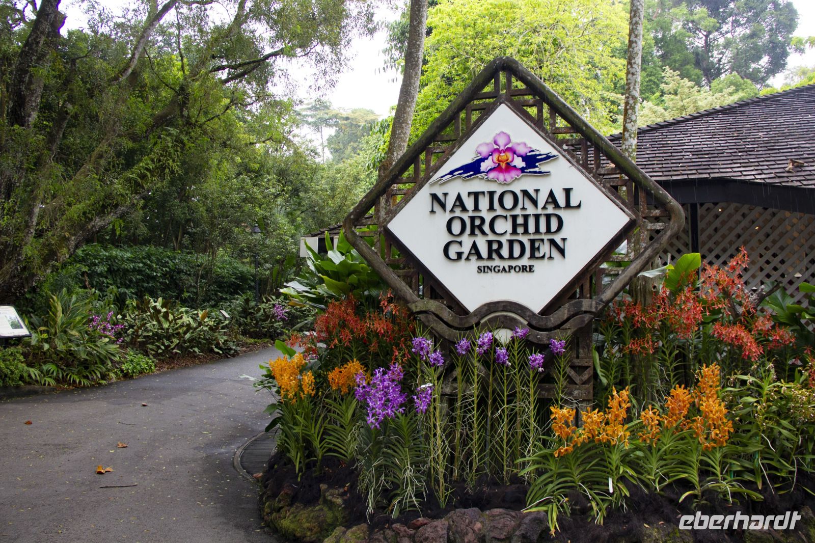 017 – Singapur, Orchideengarten