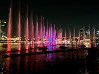 2. Reisetag – Ankunft in Singapur – Licht- und Lasershow „Spectra“ vor dem Marina Bay Sands Hotel