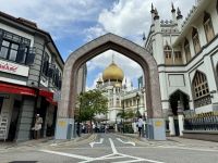 3. Reisetag – Stadtrundfahrt in Singapur – Sultan-Moschee im arabischen Viertel