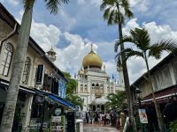 3. Reisetag – Stadtrundfahrt in Singapur – Sultan-Moschee im arabischen Viertel