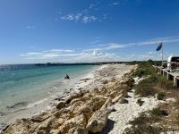 5. Reisetag – Tagesausflug in den Norden von Perth – Strand bei Cervantes