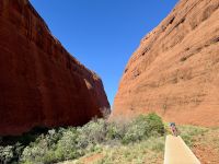 8. Reisetag – Kata Tjuta – Spaziergang in die Walpa Gorge