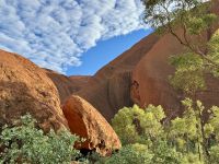 9. Reisetag – „Kunja Walk“ zum Wasserloch am Uluru