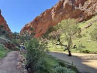 10. Reisetag – Ausflug in die West MacDonnell Ranges – Spaziergang zur Simpsons Gap