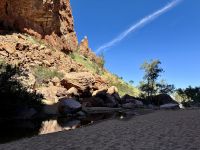 10. Reisetag – Ausflug in die West MacDonnell Ranges – Spaziergang zur Simpsons Gap