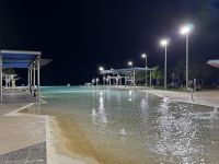 15. Reisetag – Tagesausflug in den Regenwald – Lagune in Cairns bei Nacht
