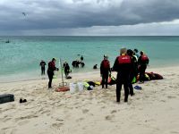 16. Reisetag – Tagesausflug zum Great Barrier Reef – Aufbruch zum Schnorcheln vom Michealmas Cay