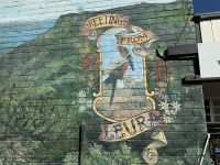 20. Reisetag – Tagesausflug in die Blue Mountains – Wandgemälde in Leura