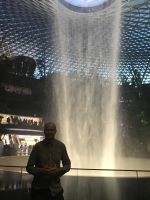 JEWEL-Wasserfall Flughafen Singapur