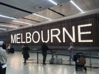 Ankunft in Melbourne 