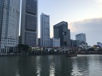 Skyline von Singapur 