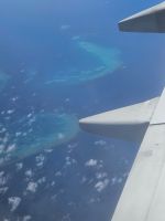 Abflug Cairns über das Great Barrier Reef