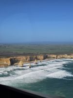 Hubschrauberflug über die Twelve Apostels