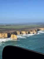 Hubschrauberflug über die Twelve Apostels