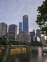 Melbourne Innenstadt beim Abendspaziergang