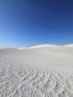 Wanderdünen auf der Rückfahrt
