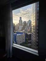 Blick aus dem Hotelzimmer