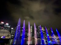 Singapur: Wasser-und Lichtershow Spectra