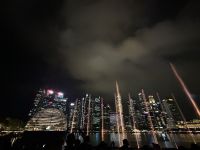Singapur: Wasser-und Lichtershow Spectra