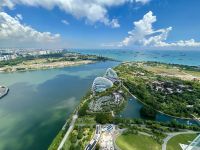 Singapur: Aussicht vom Marina Bay Sands Observation Deck 