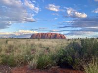 Sonnenuntergang, Ayers Rock, Outback