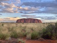 Sonnenuntergang, Ayers Rock, Outback