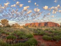 Sonnenaufgang, Ayers Rock, Outback