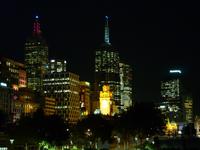 Melbourne by night