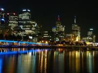 Melbourne by night