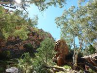 Auf dem Weg zu Standley Chasm