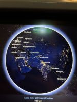 unsere Flugroute nach Singapur