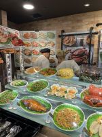 Abendessen im Food Court