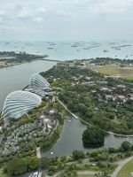 Blick vom Marina Bay Sands