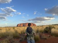 Sonnenuntergang am Uluru / Ayers Rock