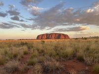 Sonnenuntergang am Uluru / Ayers Rock