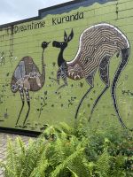 Wandmalerei in Kuranda