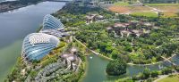 16 Aussicht vom Skypark auf Gardens by the Bay