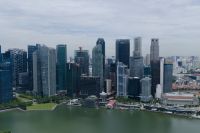 Singapur - Skypark Marina Bay Sands mit Blick auf das Finanzzentrum (2).jpg