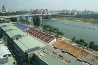 Blick aus dem größten Riesenrad der Welt