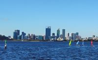 Auf dem Swan River zurück nach Perth